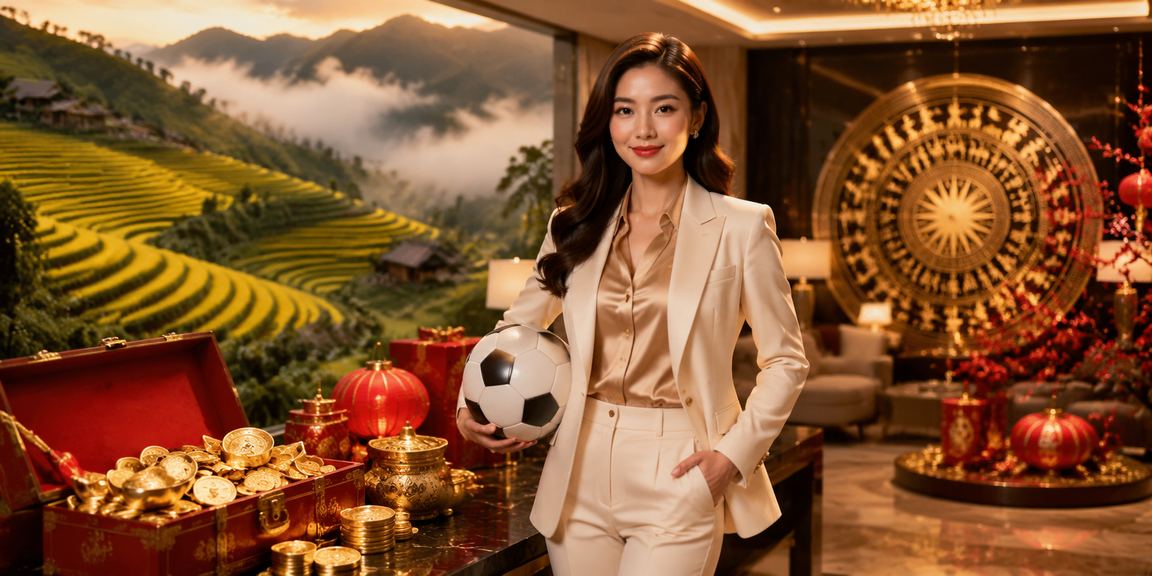 Cổ vũ bóng đá các trận đấu tại lễ hội Tết ở Sapa